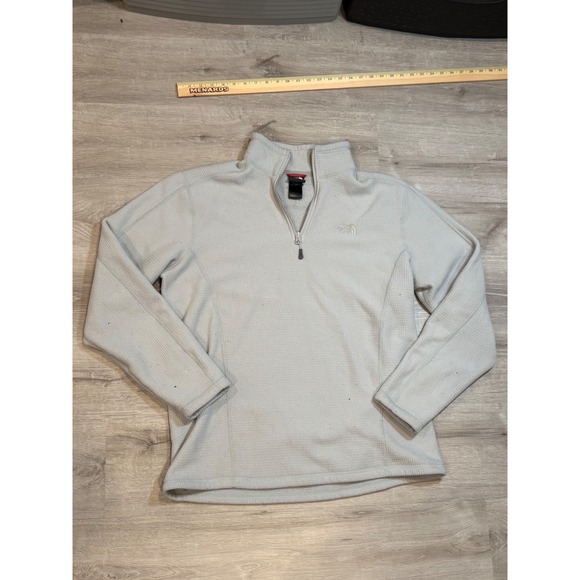 The North Face Other - The North Face TKA 100 Mens Quarter Zip Fleece Pullover Light Grey Large